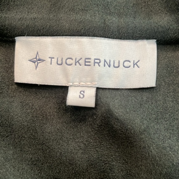 Tuckernut faux suede forest green tunic - Picture 6 of 7